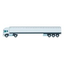 30 Cm Ruler, Truck Trucker 30