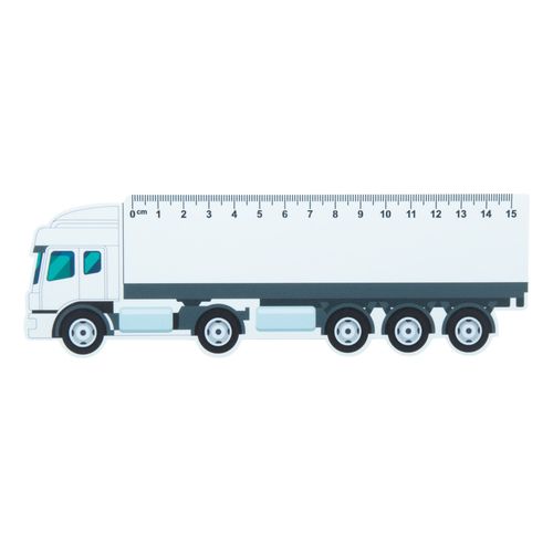 15 Cm Ruler, Truck Trucker 15