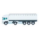 15 Cm Ruler, Truck Trucker 15