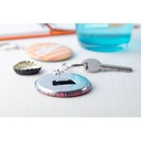 Pin Button Keyring KeyBadge Bottle