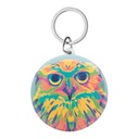 Pin Button Keyring KeyBadge Maxi