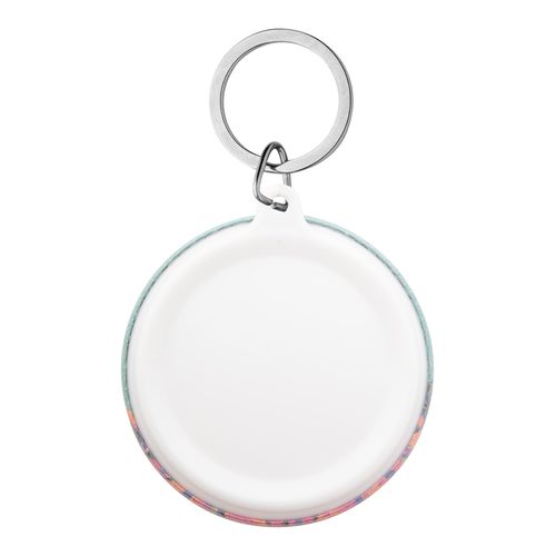 Pin Button Keyring KeyBadge Maxi