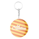 Pin Button Keyring KeyBadge Mini