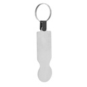 Trolley Coin Keyring SteelCart