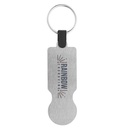 Trolley Coin Keyring SteelCart