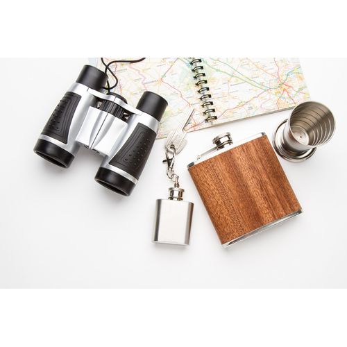 Keyring With Hip Flask Norge