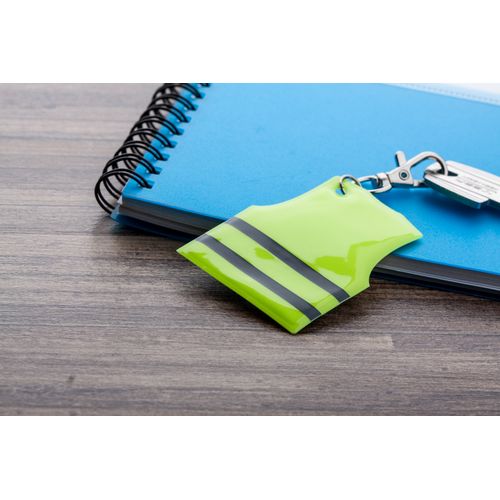 Mini Reflective Vest Keyring Pit Lane