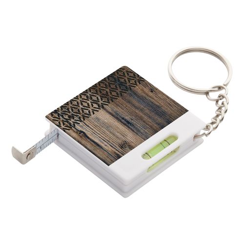 Tape Measure With Keyring Level