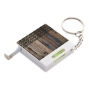 Tape Measure With Keyring Level