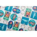 Keyring Foamy D