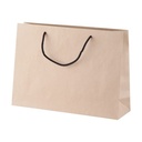 Custom Made Paper Shopping Bag, Horizontal CreaShop H