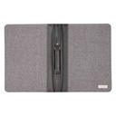 A4 Document Folder Smokey Zip