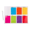 Magnetic Note Board Wefri