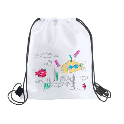 Colouring Drawstring Bag Carle