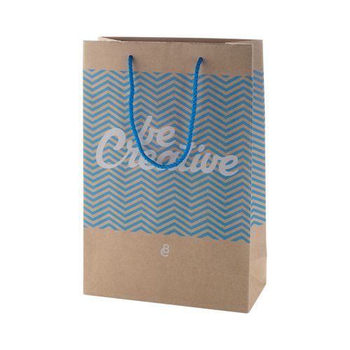 Custom Made Paper Shopping Bag, Medium CreaShop M