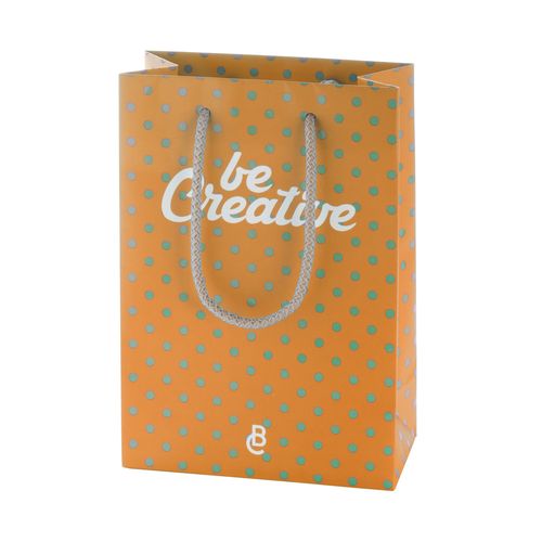 Custom Made Paper Shopping Bag, Medium CreaShop M