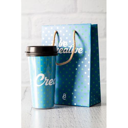 Custom Made Paper Shopping Bag, Small CreaShop S