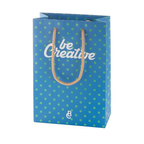 Custom Made Paper Shopping Bag, Small CreaShop S