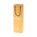 Custom Made Paper Shopping Bag, Wine CreaShop W