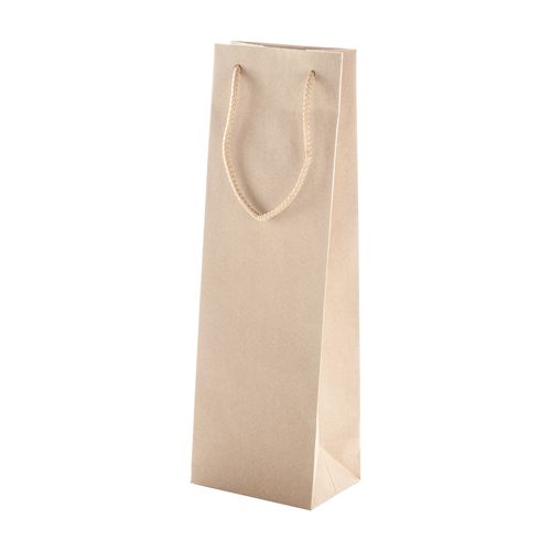 Custom Made Paper Shopping Bag, Wine CreaShop W