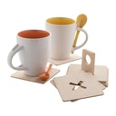 Coaster Set Sescent