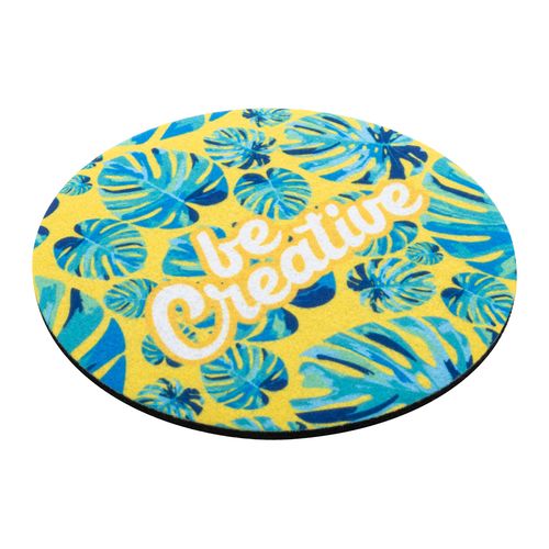 Rpet Felt Coaster, Circle CreaFelt Drink Plus