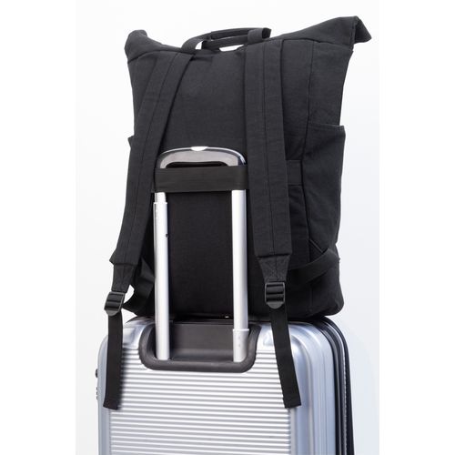 Recycled Canvas Backpack Rebyss Roll