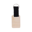 Custom Keyring, Rectangle Woody Strap