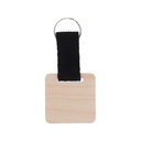 Custom Keyring, Square Woody Strap