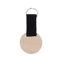 Custom Keyring, Round Woody Strap