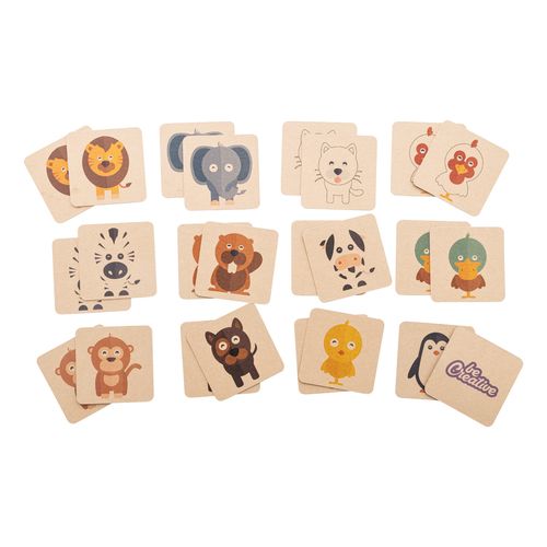 Custom Memory Game, Animals Minimor Eco