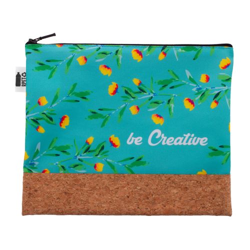 Custom Cosmetic Bag CreaBeauty Cork L RPET