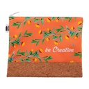 Custom Cosmetic Bag CreaBeauty Cork L RPET