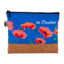 Custom Cosmetic Bag CreaBeauty Cork M RPET