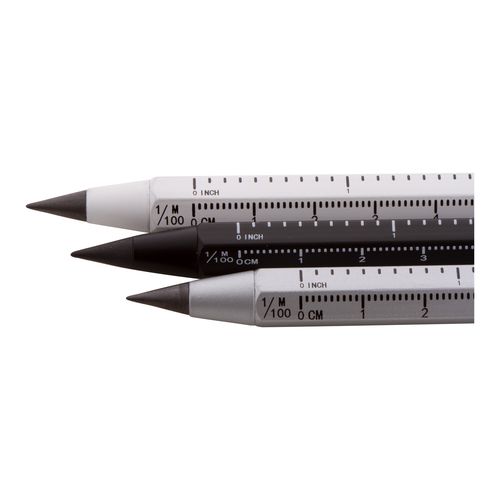 Inkless Pen With Ruler Ruloid