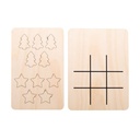 Christmas Tic-Tac-Toe, Star & Christmas Tree TixTax