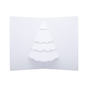 3D Christmas Card, Christmas Tree Dimensions