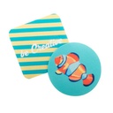 Rpet Felt Coaster, Circle CreaFelt Drink