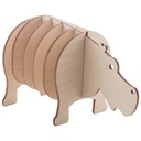 Coaster Set, Hippo Noah