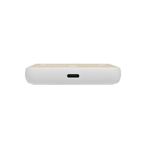 Zen RCS rplastic 5000 mah 5W magnetic bamboo powerbank