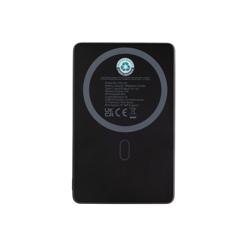 Orion RCS recycled aluminum 5000 mah 5W magnetic powerbank