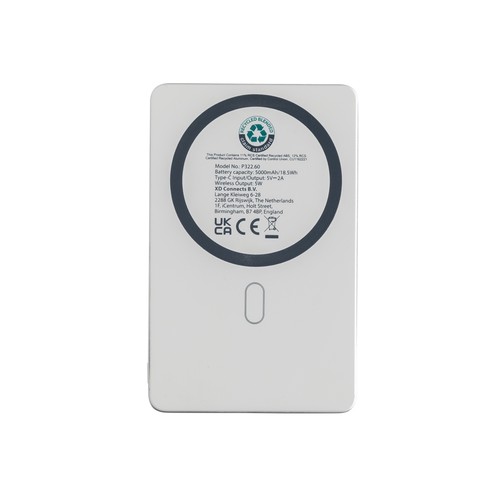 Orion RCS recycled aluminum 5000 mah 5W magnetic powerbank