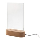 Led Light Trophy, Rectangle Woodify