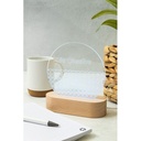 Led Light Trophy, Round Woodify