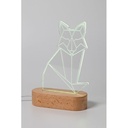Led Light Trophy, Custom Shape Woodify