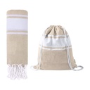 Beach Towel And Drawstring Bag Praia