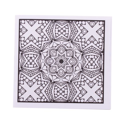 Custom Colouring Set, Mandala Coloxil 12