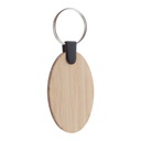 Bamboo Keyring, Oval Bambry