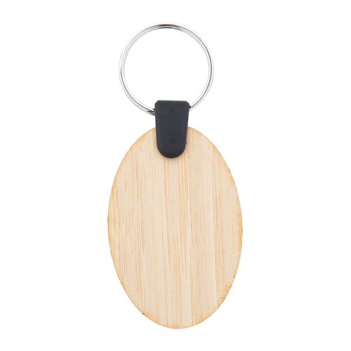 Bamboo Keyring, Oval Bambry