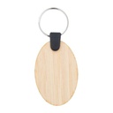Bamboo Keyring, Oval Bambry
